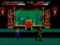 une photo d'Ã©cran de Streets of Rage (Master System) sur Sega Master System